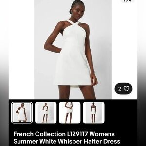French Connection White Mini Dress
